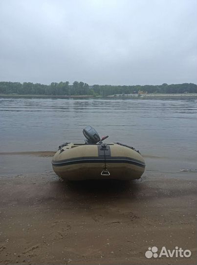 Лодка Badger с мотором 9.9 (15)