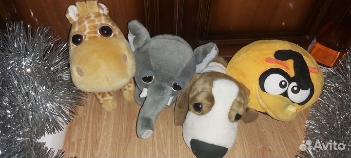 Big headz, angry birds, мягкие игрушки