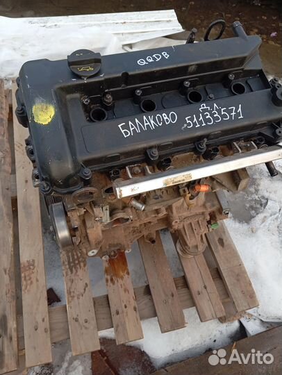 Двигатель ford focus 2 1.8 qqdb