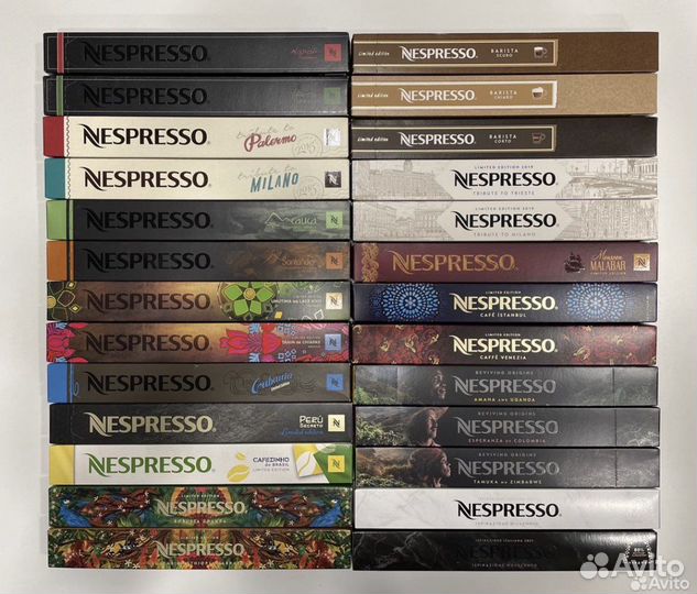Nespresso все лимитированные издания 2013-21