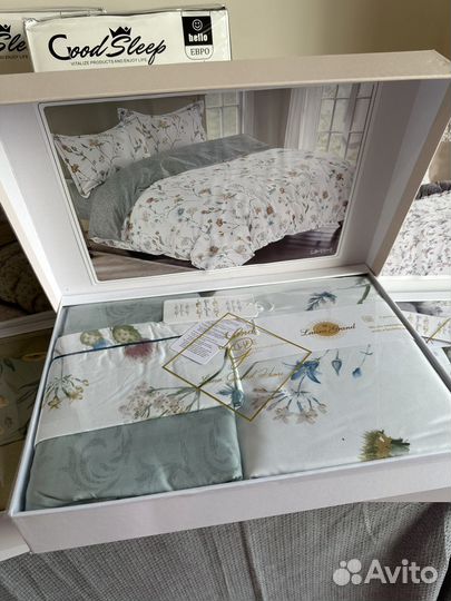 Постельное белье сатин хлопок евро