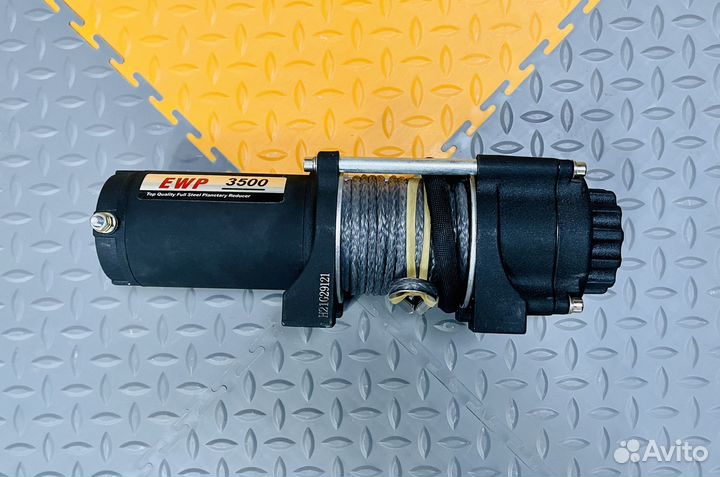 Лебедка электрическая 12V Runva 3500 lbs 1588 кг