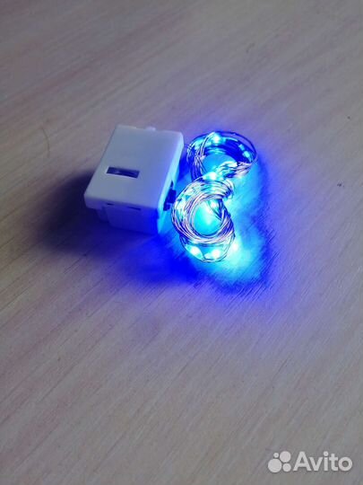 Гирлянда светодиодная на батарейках