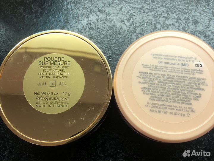 Пудра рассыпчатая оригиналы