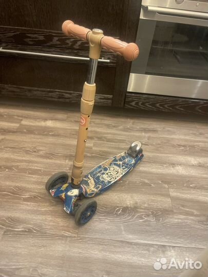 Самокат 3-х колесный happy baby