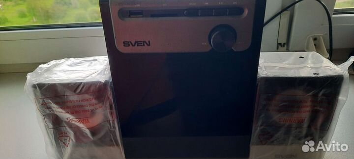 Мультимедиа sven MS-110 с сабвуфером
