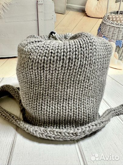 Шапка зимняя толстая шерсть Италия Catya