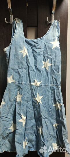 Джинсовое платье