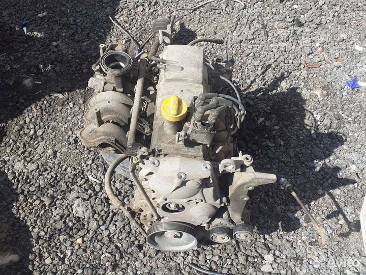 Контрактный двигатель renault logan 1.6 к7м710