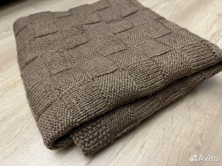 Плед детский вязаный