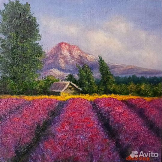 Картина маслом ручная работа 