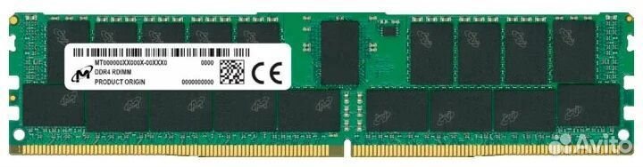 Серверная память Micron DDR4 16Gb 2933MHz