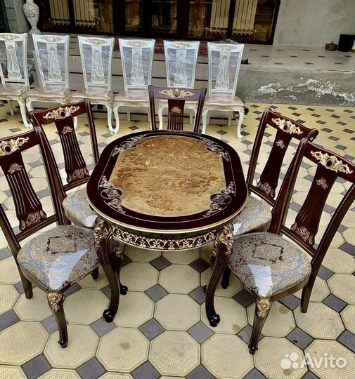 Столы и Стулья из Массива Дерева Новое v72