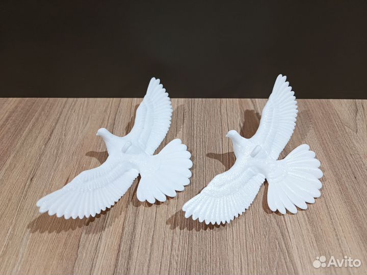 Горлицы (2шт) из фильма Один дома 2 на 3d принтере