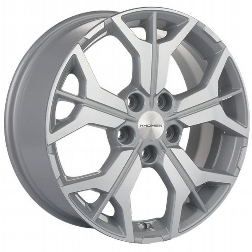 Khomen 1715 : 7x17 5*114,3 Et:48 Dia:67,1 F-silver-FP