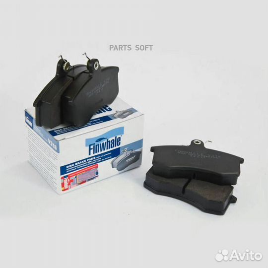 Finwhale V218 Колодка передняя finwhale ваз 2108-2