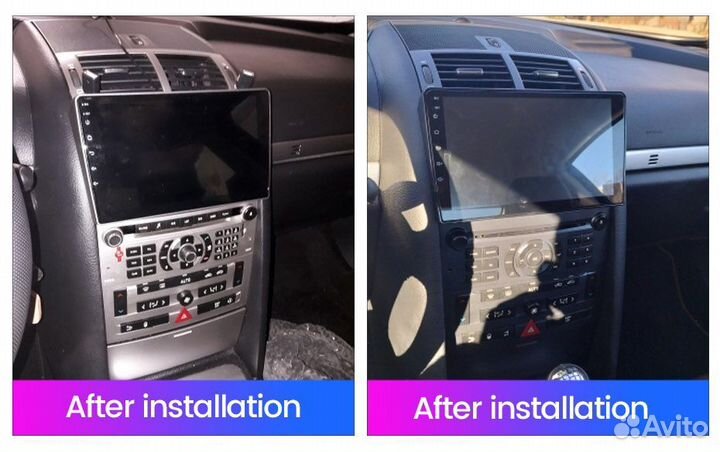 Магнитола андроид Peugeot 407