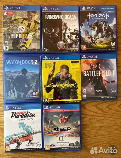 Видеоигры ps4