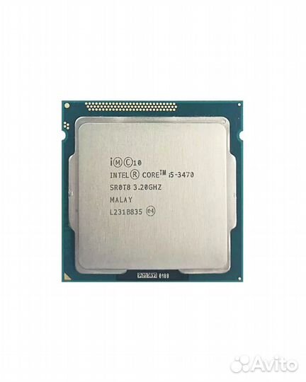 Процессор intel core i5 3470 s. 1155 б/у