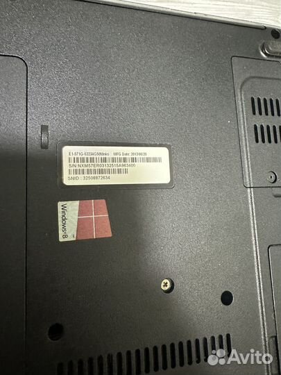 Acer 15.6 i5 3230m 2.60 core 4x nvidia 710m