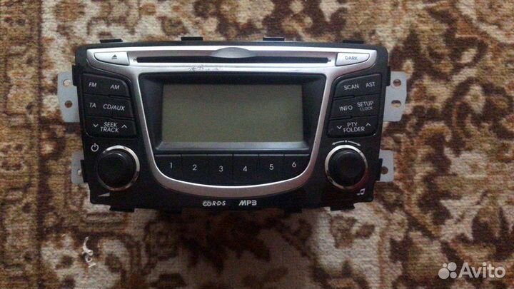 Штатный магнитофон solaris