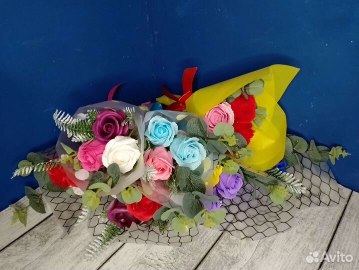 Букет из Мыльных роз