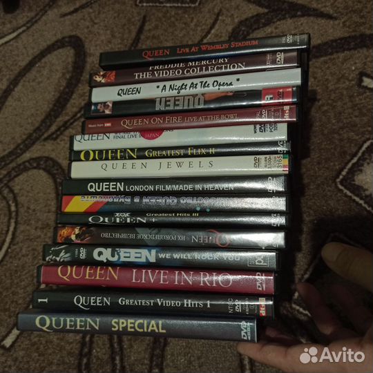 Коллекция DVD группы Queen