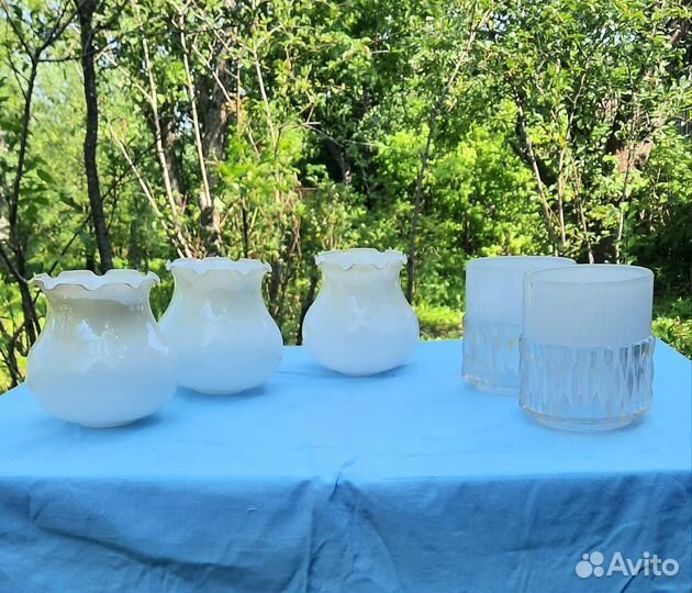 Плафоны для люстры СССР гдр