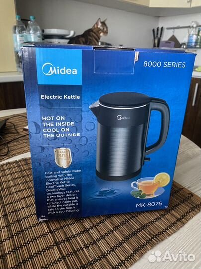 Электрочайник midea новый