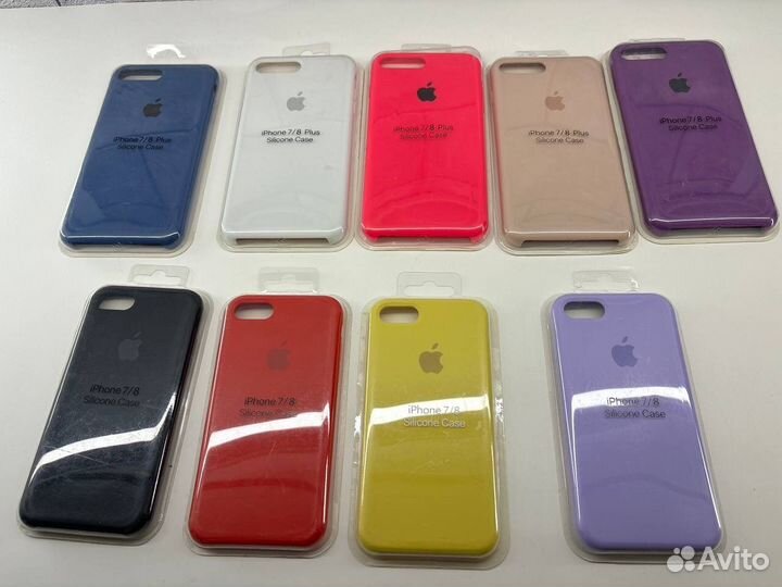 Чехол и стекло на iPhone SE/8/7