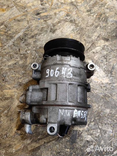 Компрессор кондиционера Пассат Б6 гольф 6 Джетта