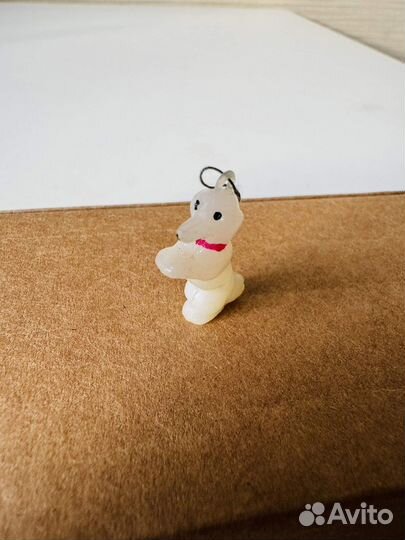 Елочная игрушка СССР собака малютка