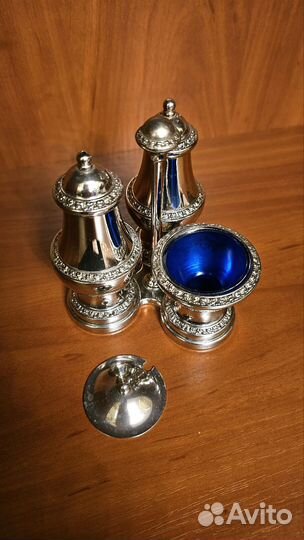 Круэт. Набор для специй на подставке. Англия