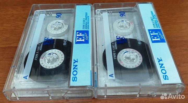 Аудиокассеты Sony, TDK, Fuji, чистые и с записями
