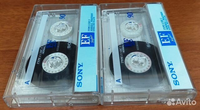 Аудиокассеты Sony, TDK, Fuji, чистые и с записями