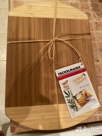 Доска разделочная из бамбука новая