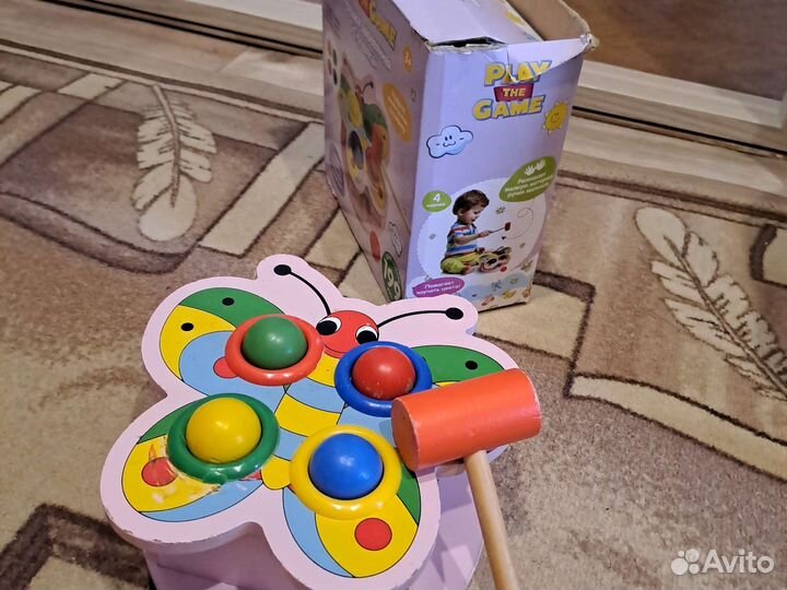 Развивающие деревянные игрушки