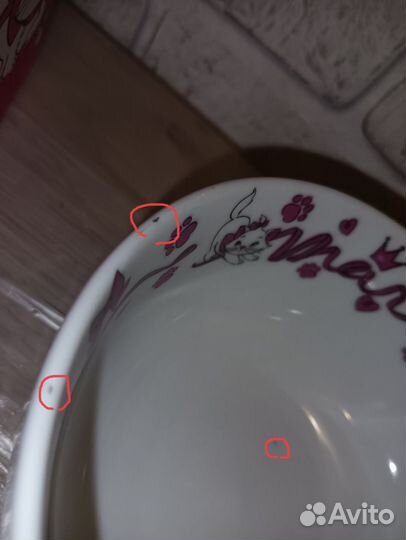 Подарочный набор блюдце с кружкой Дисней