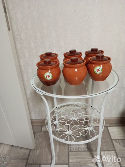 Горшочки для запекания 6 шт