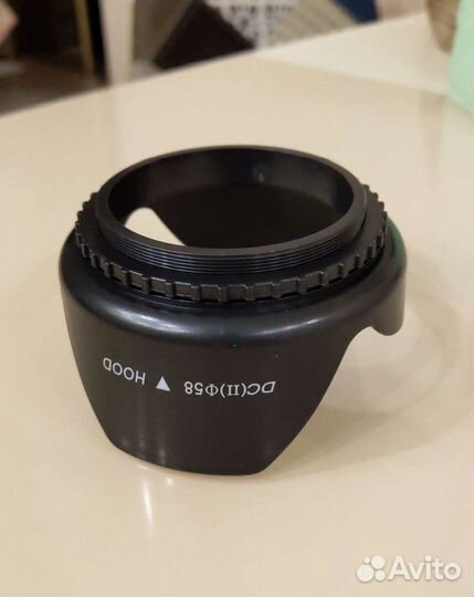 Бленда новая на объектив 52,55,58,62мм