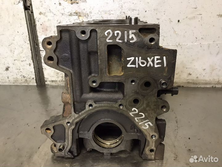 Блок цилиндров Z16XE1 Opel Astra H Zafira B 1.6