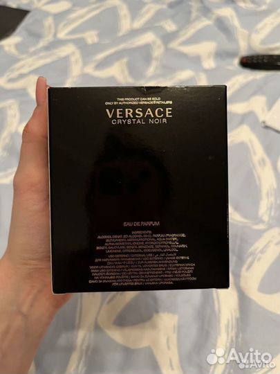 Духи женские versace crystal noir