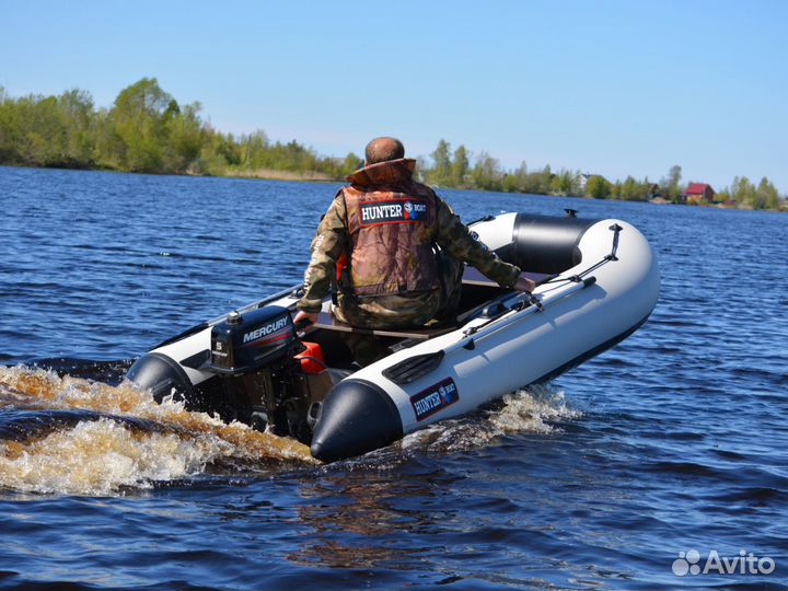 Лодка Хантер 335А Лайт Гарантия 5 лет