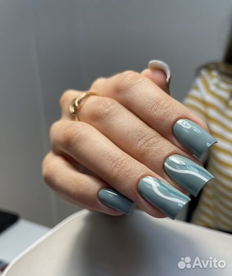 Маникюр и педикюр с покрытием гель лак