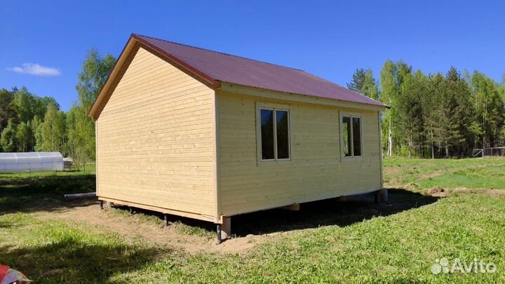 Каркасный дачный домик 6/6