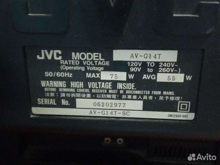 Продаю телевизор JVC