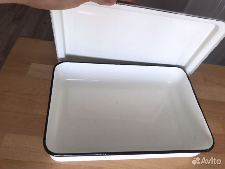 Контейнер форма эмалированный металлический СССР