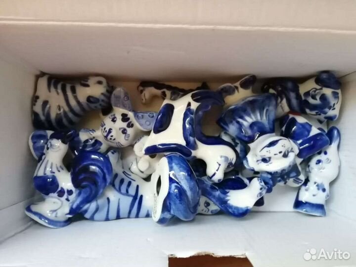 Фигурки гжель