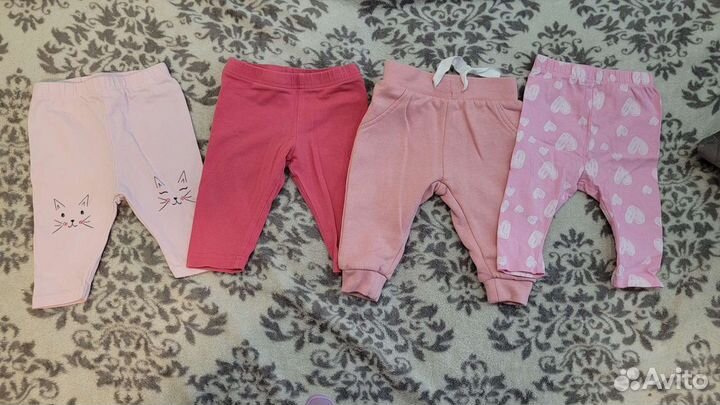 Детская одежда для девочек пакетом 62 68 см