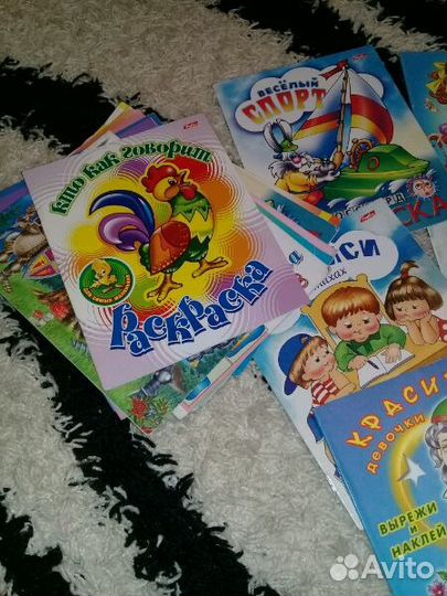 Раскраски и т. д. для девочек